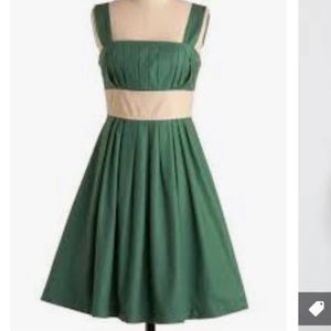 Emerald Green ModCloth Kennebunkport Dress